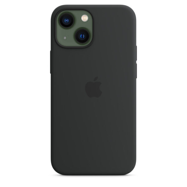 iPhone 13 mini Silicone Case with MagSafe - Midnight - Image 3