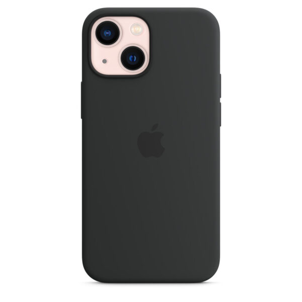 iPhone 13 mini Silicone Case with MagSafe - Midnight - Image 2