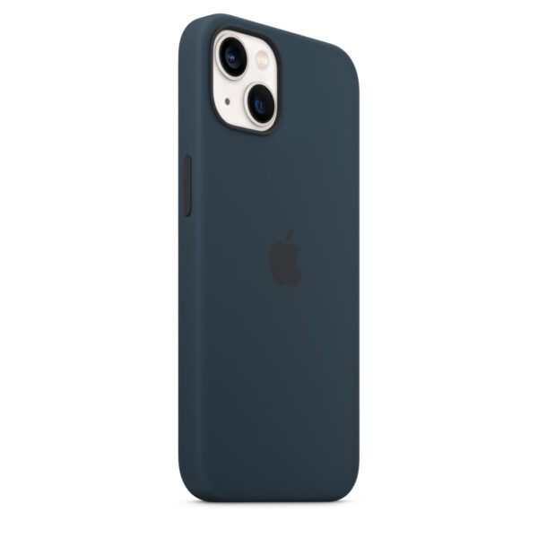 iPhone 13 Silicone Case with MagSafe - Abyss Blue - Image 2