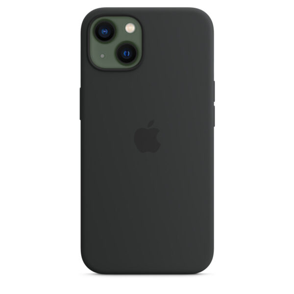 iPhone 13 Silicone Case with MagSafe - Midnight - Image 3