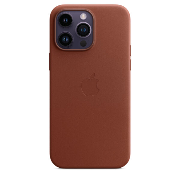 iPhone 14 Pro Max Leather Case With Magsafe Umber