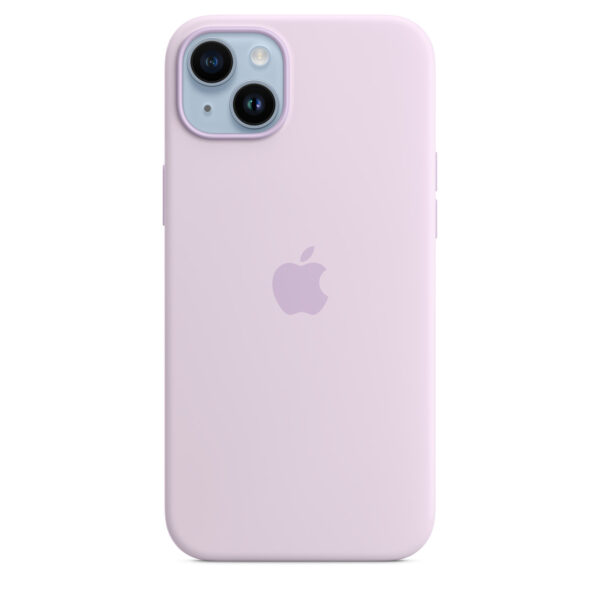 iPhone 14 Plus Silicone Case with MagSafe - Lilac - Image 5