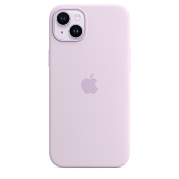 iPhone 14 Plus Silicone Case with MagSafe - Lilac - Image 4