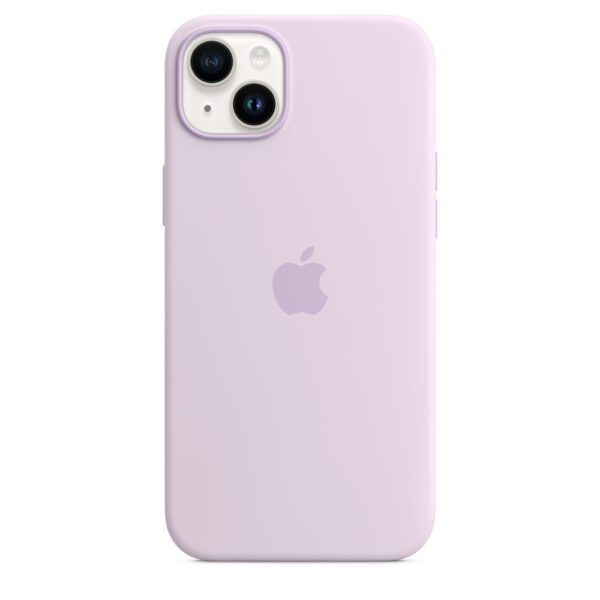 iPhone 14 Plus Silicone Case with MagSafe - Lilac - Image 2