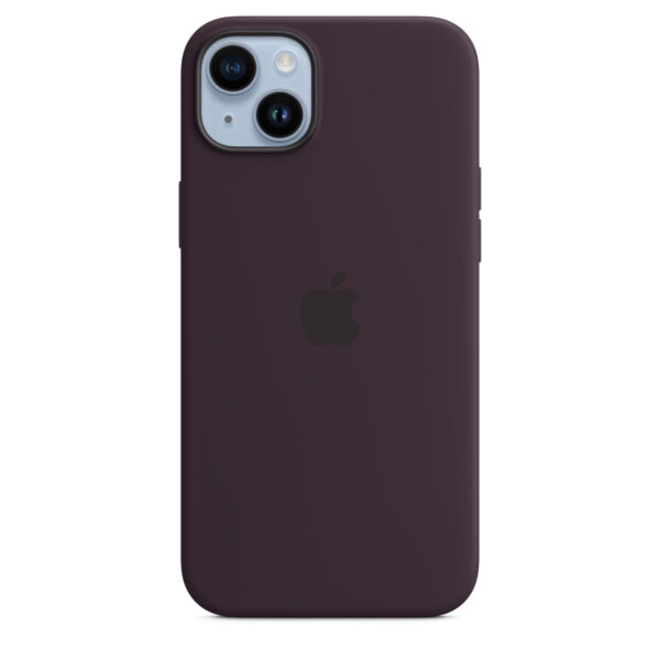 iPhone 14 Plus Silicone Case with MagSafe - Elderberry