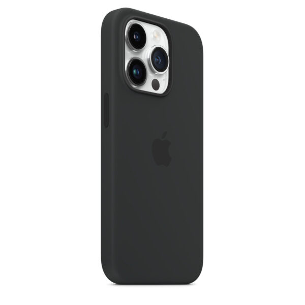 iPhone 14 Pro Silicone Case with MagSafe - Midnight - Image 2