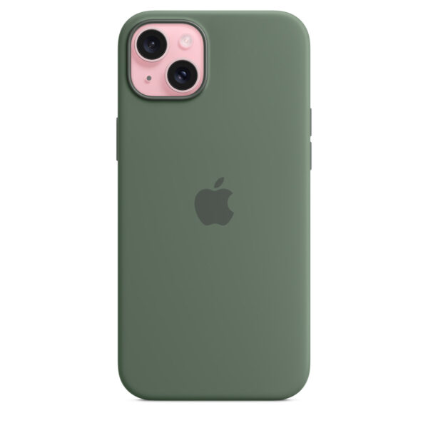 iPhone 15 Plus Silicone Case with MagSafe - Cypress - Image 5