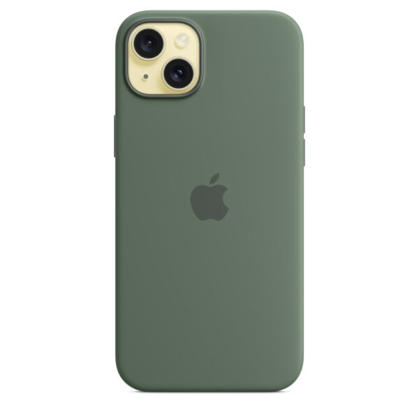 iPhone 15 Plus Silicone Case with MagSafe - Cypress - Image 4